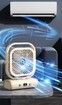 Cyclone Fan Desktop with Night Light USB Charging Cyclone Fan Air Activation for Whole House Air Turbine Airflow