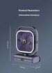 Cyclone Fan Desktop with Night Light USB Charging Cyclone Fan Air Activation for Whole House Air Turbine Airflow