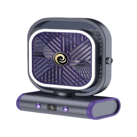 Cyclone Fan Desktop with Night Light USB Charging Cyclone Fan   Air Activation for Whole House Air Turbine Airflow