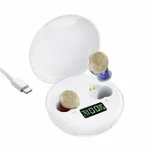 Rechargeable Hearing Aids for Seniors with Hearing Loss,Digital Hearing aid with Smart Noise Reduction Chip Auto-On/Off