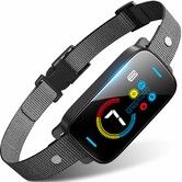 Ultrasonic Bark Collar Dog Smart Automatic Bark Collar Rechargeable Anti Barking Training Collar with Waterproof Vibration and Beep 7 Sensitivity