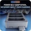 Mini 4 Pro Battery Charging Hub for DJI Mini 4 Pro/Mini 3 Pro/Mini 3 Drone Accessory, Two-Way LED Display Charging Hub for DJI Battery