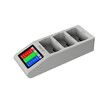 Mini 4 Pro Battery Charging Hub for DJI Mini 4 Pro/Mini 3 Pro/Mini 3 Drone Accessory, Two-Way LED Display Charging Hub for DJI Battery