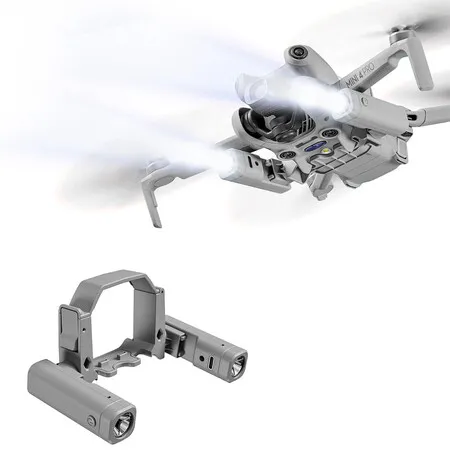 LED Night Flight Aassist Light for DJI Mini 4 Pro Accessories,Searchlight Night Flight/Emergency Flashers/Flight Light Headlight for DJI Mini 4 Pro