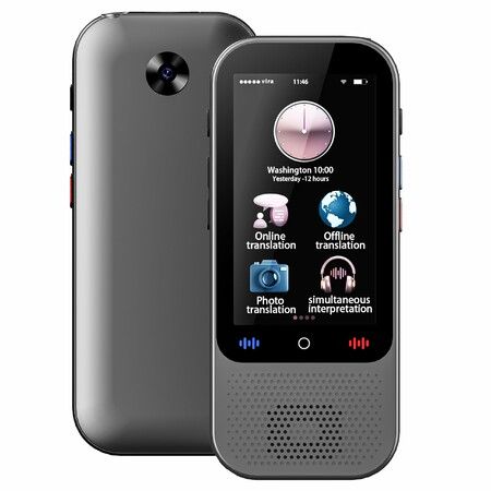 Language Translator Device No WiFi Needed,Ai ChatGpt PortableTranslator with 138 Languages,Real-Time Two-Way Voice Offline/Photo/Translation Device