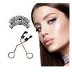 Magnetic Eyelashes Without Eyeliner,3 Pairs Double Magnetic Eyelashes with Applicator,Natural Look,3D Magnetic Lashes,Reusable,No Glue,No Liner