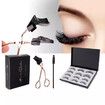 Magnetic Eyelashes Without Eyeliner,3 Pairs Double Magnetic Eyelashes with Applicator,Natural Look,3D Magnetic Lashes,Reusable,No Glue,No Liner