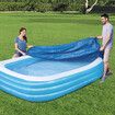 58319 Bestway 262x175cm Thickened Dustproof Inflatable Swimming Pool Cover Mat