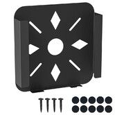 Mac Mini VESA Mount, Mount Behind Monitor for Mac Mini 2011 to 2023 M2 Pro, Wall Mount Stand Heat Dissipation Design Anti Scratch, Wall Mount