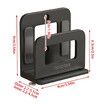 Universal Wall Mount Holder for Small Devices, Heavy Duty Cable Box, Router, Modem Mount Bracket, Black