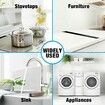 Kitchen Silicone Stove Counter Gap Cover Wide Filler for Stovetop Countertop Oven Washer Dryer Wall Desk Gap Protector