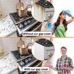 Kitchen Silicone Stove Counter Gap Cover Wide Filler for Stovetop Countertop Oven Washer Dryer Wall Desk Gap Protector