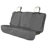 Waterproof Backseat Cover for Car Trucks Van SUV Jeep, Rear Bench Towel Seat Covers, Car Seat Protector for Gym Swimming, Bench Grey