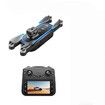 Drone RC 4K Dual Camera Quadcopter Kids 3D Flips Obstacle Avoidance Trajectory Flight with Screen Remote Control Outdoor Play Activity Color Black