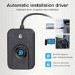 USB Fingerprint Reader for Windows10 11, Windows Hello Fingerprint Reader One Click Lock Screen with 5ft Cable Windows Password Free Login