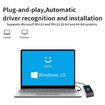 USB Fingerprint Reader Fingerprint for Windows10/11, Windows Hello Automatic Driver Installation with 5ft Extension Cable-Windows Password Free Operation