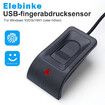 USB Fingerprint Reader Fingerprint for Windows10/11, Windows Hello Automatic Driver Installation with 5ft Extension Cable-Windows Password Free Operation