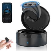 MultiFunction Remote Control, Wireless Bluetooth Ring, Video and Camera Remote Shutter, for Smartphone and Tablet (Black)