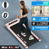 BLACK LORD Treadmill Electric Walking Pad Under Desk Home Gym 400mm Pink