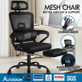 ALFORDSON Mesh Office Chair Racing Ergonomic Executive Computer Recliner Work