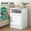 ALFORDSON Bedside Table Storage Cabinet Side End Nightstand White