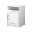 ALFORDSON Bedside Table Storage Cabinet Side End Nightstand White