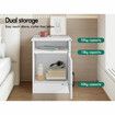 ALFORDSON Bedside Table Storage Cabinet Side End Nightstand White