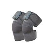 2Pcs Cordless Knee Massager with Heat Vibration for Relief, Electric Heated Knee Brace with 5 Heat Levels and 3 Massage Mode, Gifts for Men Women