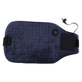 USB Powered Heated Waist Wrap Adaptable Temperature Menstruation Crustration Heating Pad Heating Waist Wrap Heating Pad for Waist Neck Knee, Blue