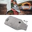 USB Powered Heated Waist Wrap Adaptable Temperature Menstruation Crustration Heating Pad Heating Waist Wrap Heating Pad for Waist Neck Knee, Grey