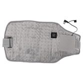 USB Powered Heated Waist Wrap Adaptable Temperature Menstruation Crustration Heating Pad Heating Waist Wrap Heating Pad for Waist Neck Knee, Grey
