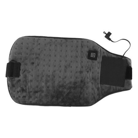 USB Powered Heated Waist Wrap Adaptable Temperature Menstruation Crustration Heating Pad Heating Waist Wrap Heating Pad for Waist Neck Knee, Black