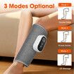 1 Pcs Leg Massager for Circulation and Pressure Relief, Calf Air Compression Massager with Heat, Leg Massager with 3 Modes