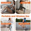 1 Pcs Leg Massager for Circulation and Pressure Relief, Calf Air Compression Massager with Heat, Leg Massager with 3 Modes