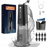 Electric Ear Wax Removal with 3 Working Modes Water Ear Cleaner for Earwax Buildup, Rechargeable Ear Irrigation Flushing System