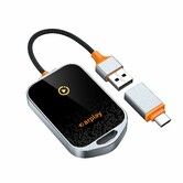 Wireless Carplay Adapter Converts Wired to Wireless carplay Adapter for iPhone,Control Plug and Play Carplay for Cars from 2017 for Apple iPhone iOS 10+