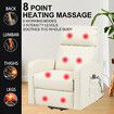 Massage Chair Sofa Recliner Armchair Single Electric Lift Power Riser Leather 8 Point Heated Massaging Relax Lounge Elderly Senior Bedroom Furniture