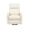 Massage Chair Sofa Recliner Armchair Single Electric Lift Power Riser Leather 8 Point Heated Massaging Relax Lounge Elderly Senior Bedroom Furniture
