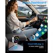 Wireless Carplay Adapter,Mini Carplay for Apple iPhone & Android Auto Wireless Adapter,for Cars with Built-in Wired Apple Carplay