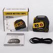 2in1 Multifunction Laser Tape Rangefinder 40m with 5m tape LCD Display with Backlight Rechargeable Laser Distance Meter