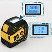 2in1 Multifunction Laser Tape Rangefinder 40m with 5m tape LCD Display with Backlight Rechargeable Laser Distance Meter