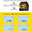 2in1 Multifunction Laser Tape Rangefinder 40m with 5m tape LCD Display with Backlight Rechargeable Laser Distance Meter