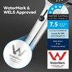 Luxury Handheld Shower Head 3-Mode Soft Rainfall Sprayer Large Hand Shower (Chrome)