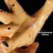 Wednesday Addams Thing Hand Electric Crawling Hand with Sound Light Electric Walking Hand Prop Haunted House Halloween Party Gothic Desktop Decor
