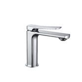 WELS Bathroom Basin Mixer Tap Sink Vanity Faucet Hot & Cold Water Brass Tap Temperature Control Mixer Tap(Chrome)