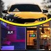Light Signs for Car Programmable LED Car Sign Flexible LED Advertising Sign Bluetooth APP Custom Editor Animations/Text/Graffiti (17 x 7cm)