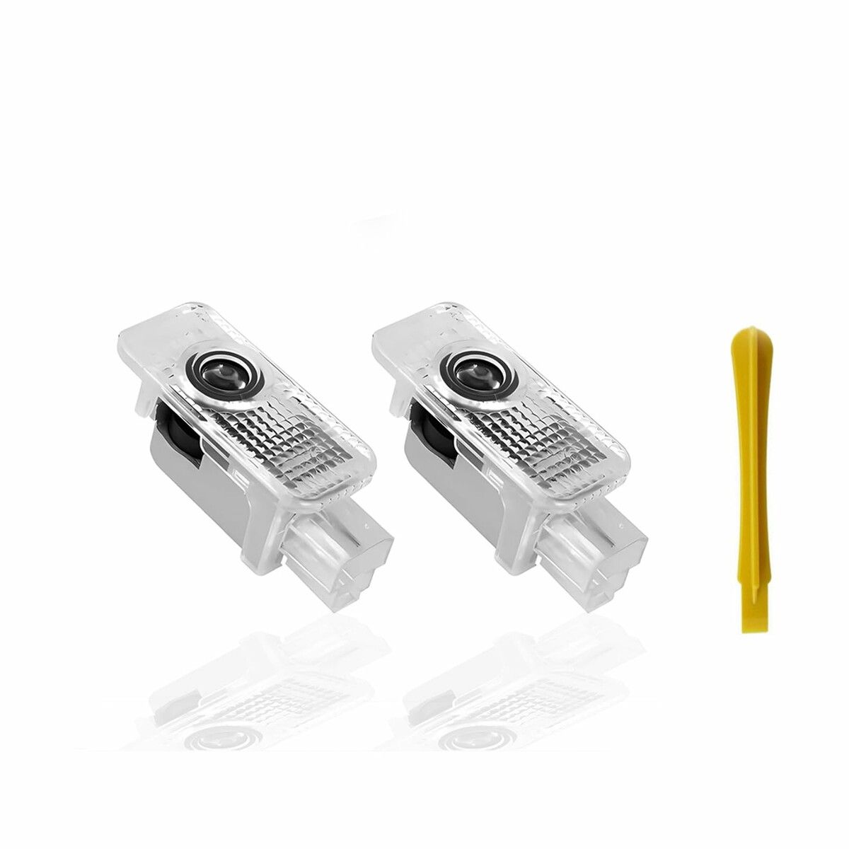 2 Pcs Car Door Lights Compatible with A1 A3 A4 A5 A6 A7 A8 Q3 Q5 Q7 R8 TT RS S Accessories,Super Bright Welcome Light Puddle Light