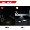 2 Pcs Car Door Lights Compatible with A1 A3 A4 A5 A6 A7 A8 Q3 Q5 Q7 R8 TT RS S Accessories,Super Bright Welcome Light Puddle Light