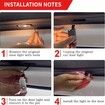 2 Pcs Car Door Lights Compatible with A1 A3 A4 A5 A6 A7 A8 Q3 Q5 Q7 R8 TT RS S Accessories,Super Bright Welcome Light Puddle Light