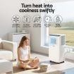 3-in-1 Devanti Portable Air Conditioner Dehumidifier Fan 7000BTU